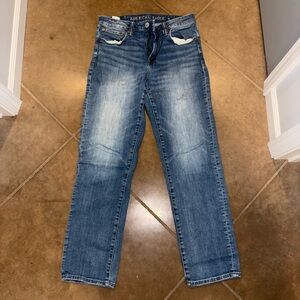 American Eagle Outfitters Blue Straight Jeans